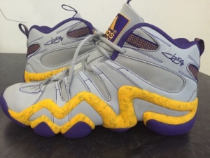 Adidas Crazy 8 Lakers Color way Size 12 Mens Pre Owned Basketball Shoes